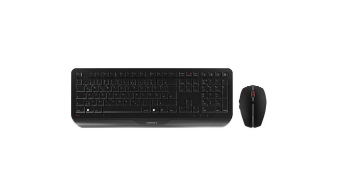 "Cherry Tastatur und Maus Set Gentix Desktop JD-7000DE-2 black QWERTZ DE"