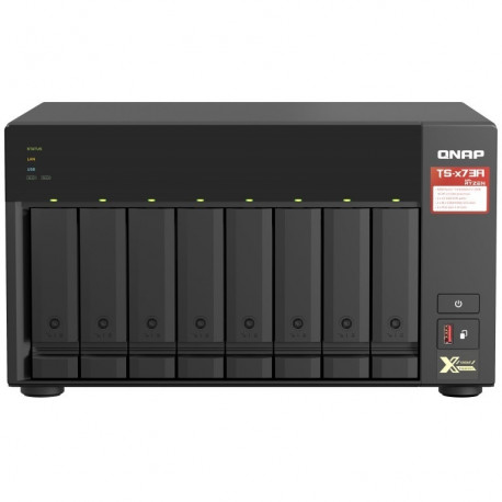 "8-Bay Qnap TS-873A-8G 8 Bay NAS Enclosure - Storage Server - NAS"