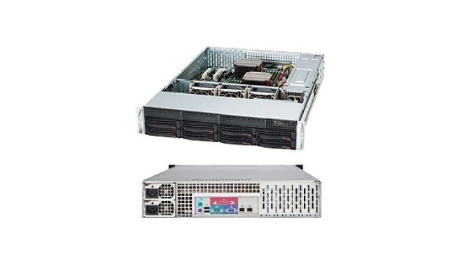 "2HE Supermicro CSE-825TQC-R802LPB"