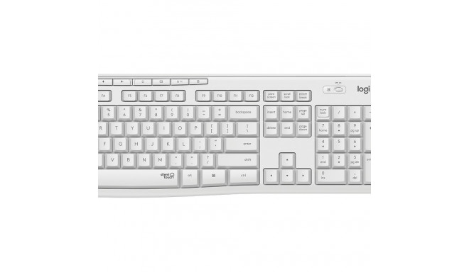 "Logitech MK295 Silent wireless Combo white QWERTZ DE"