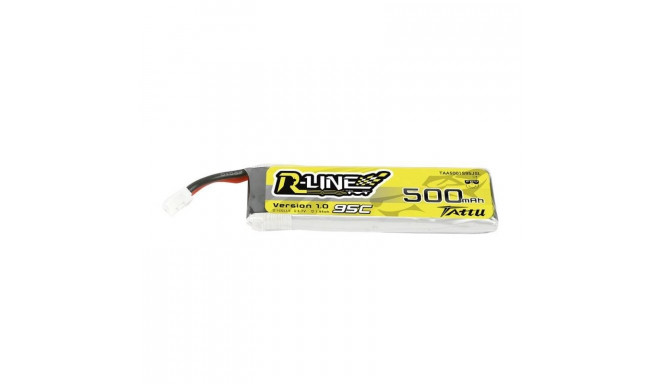 Battery Tattu 500mAh 3.7V 95C 1S1P Long