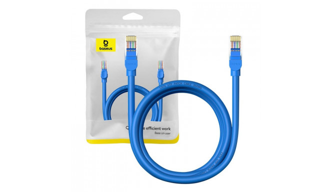 Round Cable Baseus Ethernet RJ45, Cat.6, 2m (blue)