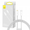 Baseus Dynamic USB-C cable for Lightning, 23W, 1m (white)