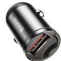 Baseus Tiny Star Mini Quick Charge Car Charger USB Port 30W Grey