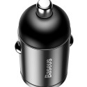 Baseus Tiny Star Mini Quick Charge Car Charger USB Port 30W Grey