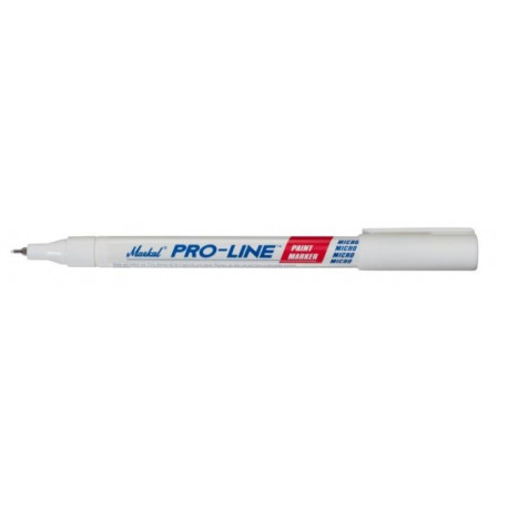 Markal Pro-Line Fine liquid paint marker – 1.5 mm fine round tip, white, xylene-free, permanent, ind