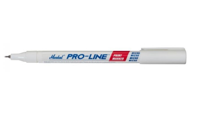 Värvimarker Markal Pro-Line Micro 0,79mm, valge