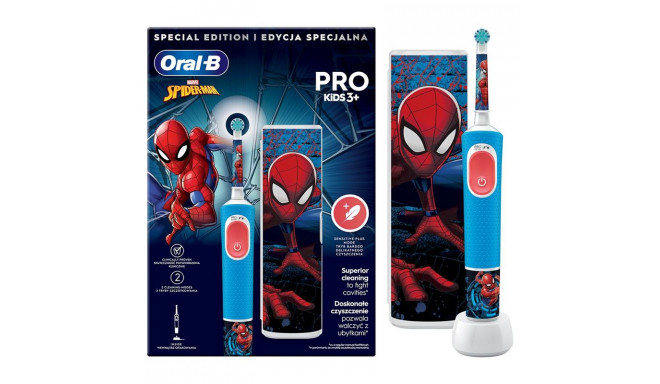 El.hambahari Oral-B Spiderman, vutlar