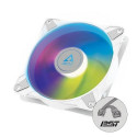 Корпусный вентилятор ARCTIC P12 с ШИМ PST A-RGB, 4-pin разъем, 120 мм, белый