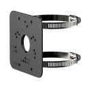 Pole Mount Bracket PFA152-E-B, Black