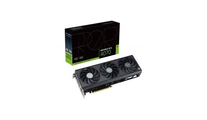Asus videokaart NVIDIA GeForce RTX 4070 12GB GDDR6X 192bit PCIE 4.0 16x 1xHDMI 3xDisplayPort P