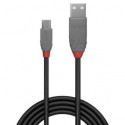 LINDY CABLE USB2 A TO MICRO-B 0.5M/ANTHRA 36731