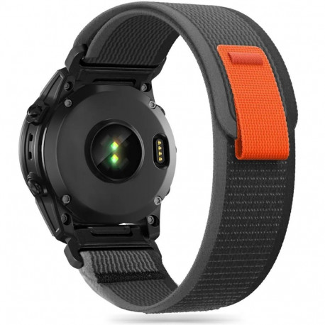 TECH-PROTECT NYLON GARMIN FENIX 5X / 5X PLUS / 6X / 6X PRO / 7X / 8 / 8 PRO / 9 / 9 PRO (51 MM) BLAC