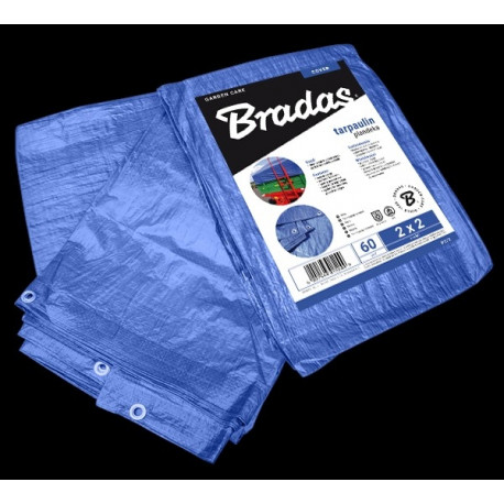 Reinforced / waterproof tarpaulin 10x20m 60g/m²