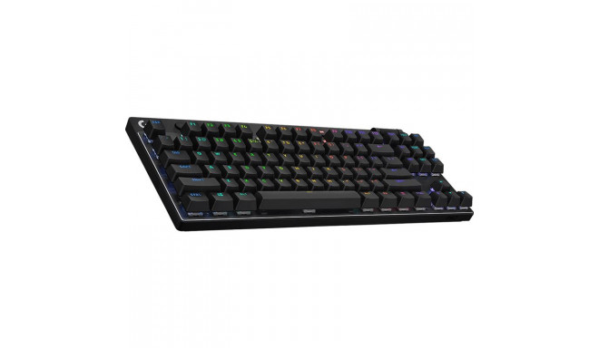 Klaviatuur Logitech Pro X TKL US (W), must