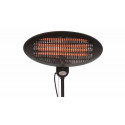 Sunred SMQ2000A electric space heater Indoor & outdoor Black 2000 W Quartz electric space heater