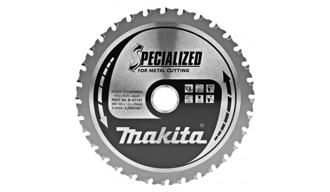 MAKITA CIRCULAR SAW 150x20x32z FOR METAL