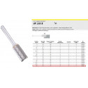 K. ÜHEKORDNE SÜSINIKLÕIKUR HF 100 B/16mm/622 SILINDER FI=16.0x25mm, vars 6mm, ZYAS TÜÜP