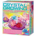 4M Kristallide kasvatamise komplekt Maagiline ükssarvik kristall-terraariumis