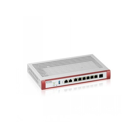 ZYXEL USG FLEX 200 H, USER-DEFINABLE PORTS WITH 2*2.5G & , 6*1G, USB WITH 1 YR ENTRY DEFENSE PACK