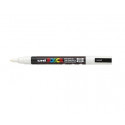 Marker UNI Posca PC3M, valge, 0,9-1,3mm, veekindel