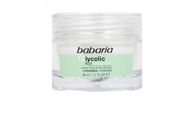 BABARIA GLYCOLIC ACID crema facial renovación celular 50 ml