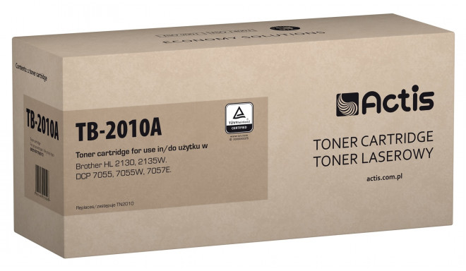 Actis TB-2010A Toner (replacement for Brother TN2010; Standard; 1000 pages; black)