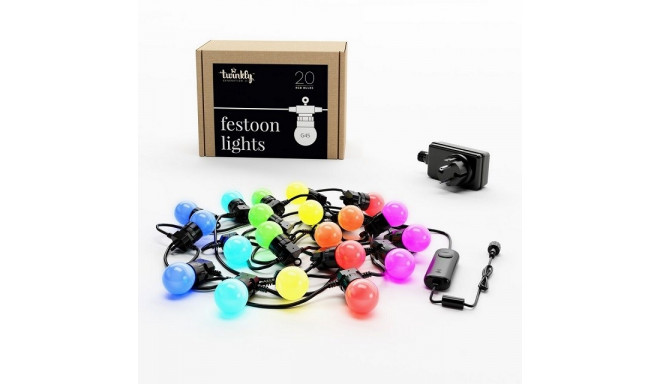 SMART LIGHTS TWINKLY FESTOON 20 RGB 10 M