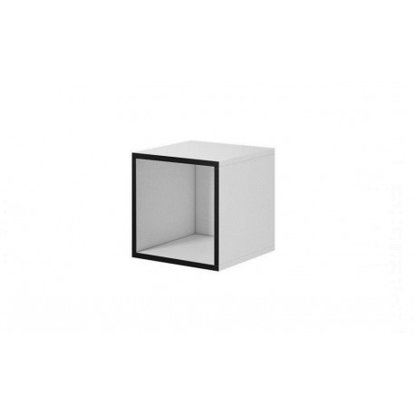 Avatud kapp Cama ROCO RO6 37/37/39 valge/must