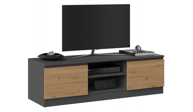 Topeshop RTV 120 ANTR/ARTIS TV stand/entertainment centre 2 shelves