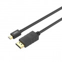 Unitek kaabel miniDisplayPort - DisplayPort M/M 2m (Y-C611BK)