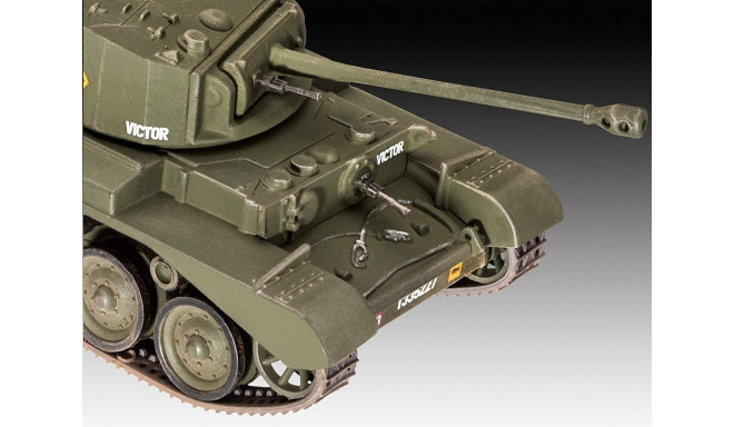 Revell  liimitav mudel tank A-34 komeet Mk.1 1:76