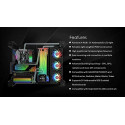 RAIJINTEK ANTILA PURE R240A, pump (black/transparent, reservoir/pump combo)