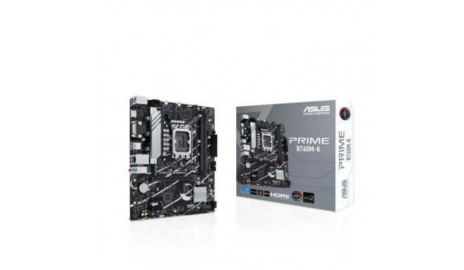 Mainboard|ASUS|Intel B760 Express|LGA1700|Micro-ATX|Memory DDR5|Memory slots 2|2xPCI-Express 4.0 1x|