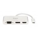 D-Link 3-in-1 USB-C to HDMI/VGA/DisplayPort A