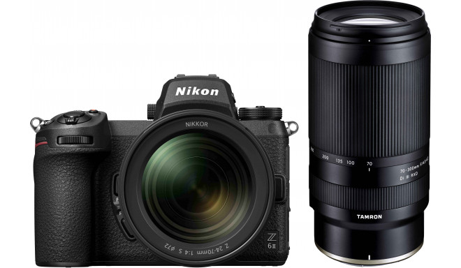 Nikon Z6 II + 24-70mm f/4 + Tamron 70-300mm