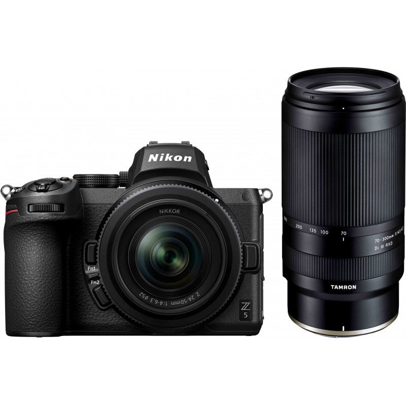 Nikon Z5 + 24-50mm Kit + Tamron 70-300mm
