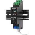 Home Shelly Relais "Pro 2PM" WLAN LAN Max. 25A 2 Kanäle 1 Phase BT Messfunktion DIN-Rail