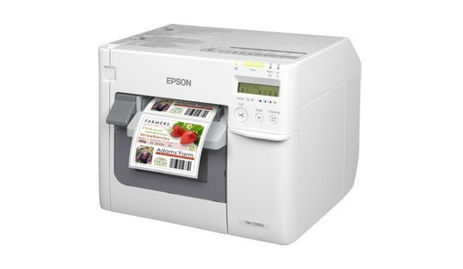 "Epson TM-C3500 (012CD) Farb-Etikettendrucker USB LAN 360dpi 104mm"