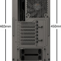 Midi be quiet! PURE BASE 500 mettalic grey Window