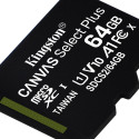 64GB Kingston Canvas Select Plus MicroSDXC 100MB/s +Adapter