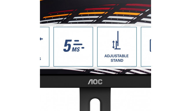 "60,5cm/24'' (1920x1080) AOC 24P1 IPS 16:9 USB 5ms VGA HDMI DisplayPort Speaker FULL HD Black"