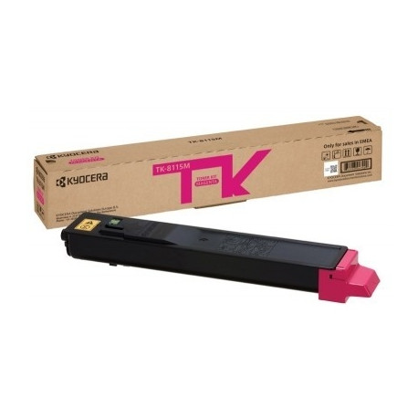 "Kyocera Toner TK-8115M Magenta bis zu 6.000 Seiten gem. ISO/IEC 19798"
