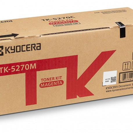 "Kyocera Toner TK-5270M Magenta bis zu 6.000 Seiten gem. ISO/IEC 19798"