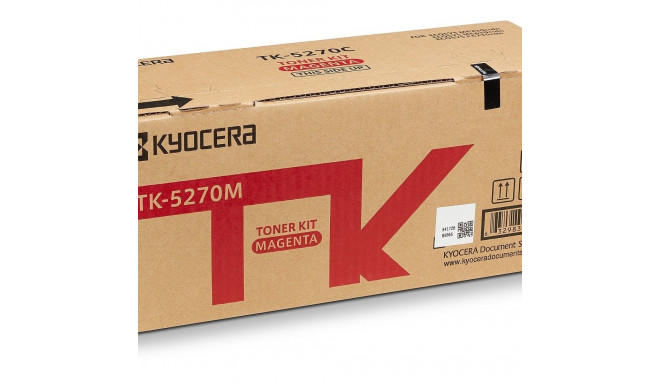 "Kyocera Toner TK-5270M Magenta bis zu 6.000 Seiten gem. ISO/IEC 19798"