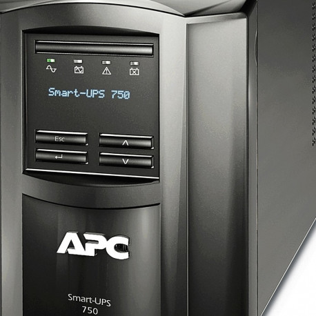 APC Smart-UPS torn SMT750iC 750VA 500W SmartConnect port Smartslot