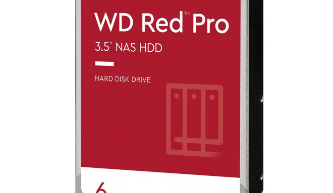 "6TB WD6003FFBX Red Pro 7200RPM 256MB"