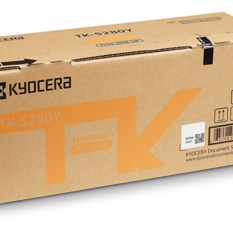 "Kyocera Toner TK-5280Y Gelb bis zu 11.000 Seiten gem. ISO/IEC 19798"