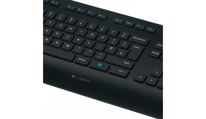 "Logitech K280e Keyboard for Business DE - Tastatur - USB black QWERTZ DE"