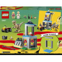 LEGO Jurassic World Velociraptori põgenemine